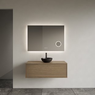 Onderkast Gliss Design Joa Ash Grey 80 CM Incl. Topplaat