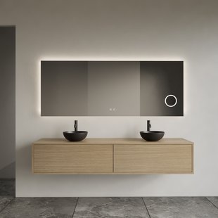 Onderkast Gliss Design Joa Corn Silk 200 CM 2 Laden Incl.Topplaat