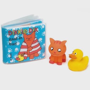 Dikkie Dik gaat in bad+speeltje