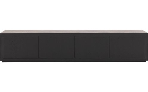 Goossens Tv Meubel Barcelona, 4 kleppen zonder kabeldoorvoer