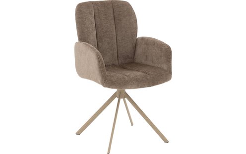 Goossens Eetkamerstoel Hestia, Met armleuning