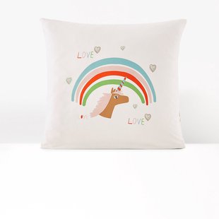 Kussensloop in biologisch katoen, Licorne