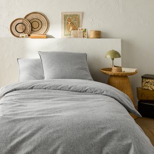 Dekbedovertrek in flanel katoen, Clara