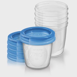 Philips Avent 5 bewaarbekers 180ml