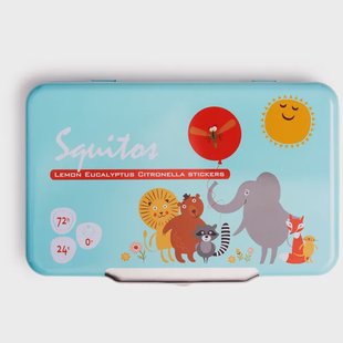 Squitos anti-muggen stickers