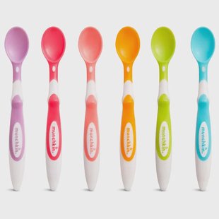 Munchkin lepels soft tip 6 stuks 3.maanden