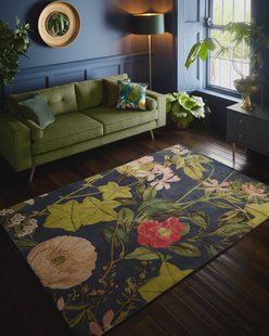 MOMO Rugs - Clarke & Clarke Passiflora Midnight Spice -