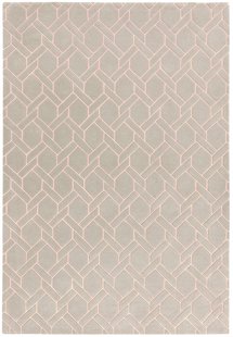 MOMO Rugs - Nexus FL04 Silver/Pink -