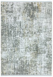 MOMO Rugs - Olympia OL06 Grey Gold Abstract Swatch -