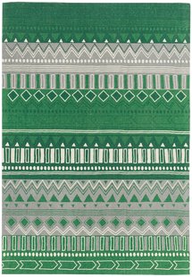 MOMO Rugs - Onix ON14 Tribal Mix Green -