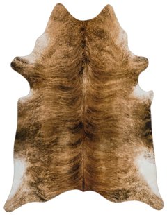 MOMO Rugs - Texas Faux Cowhide Chestnut -