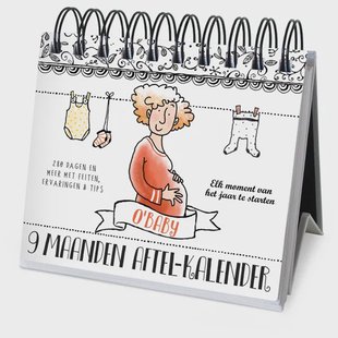Pauline oud 9 maanden aftelkalender