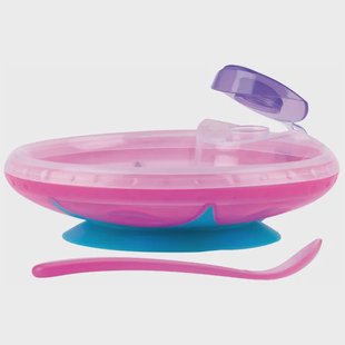 Nûby warmtehoudend bordje met zuignap