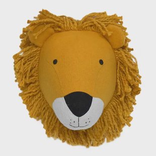 Prénatal muurkop leeuw