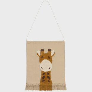 Prénatal wandtapijt giraf