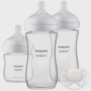 Philips Avent Natural glazen Starterset
