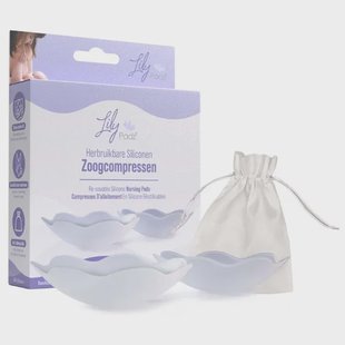 Lilypadz zoogkompressen wasbaar siliconen