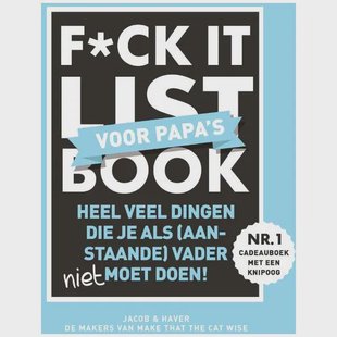 F*ck it list Book voor papa's