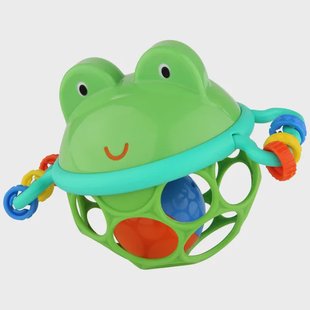 Oball aangrijpbal Jingle & Shake frog
