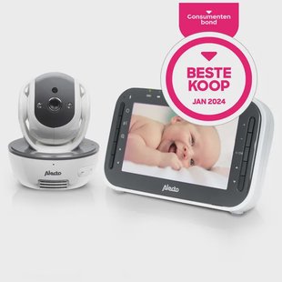 Alecto DVM200M babyfoon met camera en 4.3 inch kleurenscherm