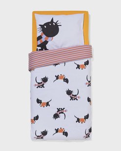 HEMA Takkie peuterdekbedovertrek 120x150cm zacht katoen (wit)