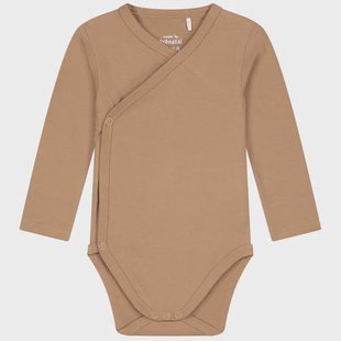 Prénatal basis romper met overslag