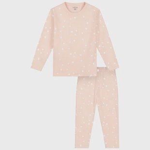 Prénatal peuter pyjama hartjes