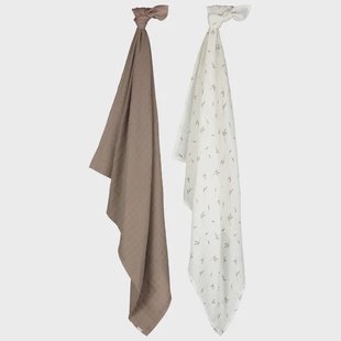 Prénatal hydrofiele multidoeken graan 2 stuks