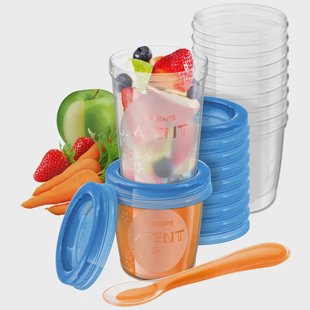 Philips Avent Bewaarbekers voor voeding -180 ml en 240 ml - 20 stuks