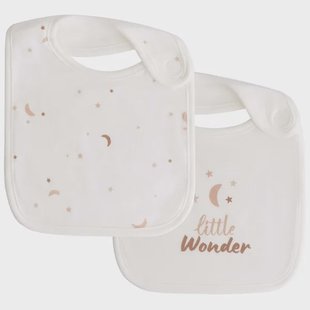 Prénatal slab Ster en Maan 2 stuks