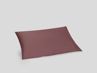 Yumeko Kussensloop jersey evening rose 40x80 100% regeneratief biologisch katoen, jersey katoen (gebreid)