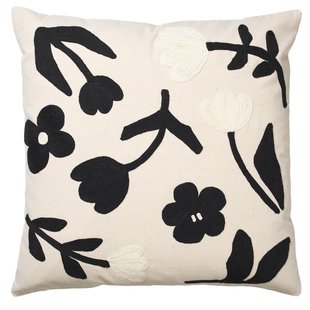 Broste Copenhagen Rosita Kussen 50x50 Black/Natural