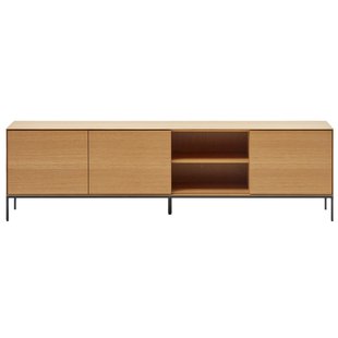 Kave Home Vedrana Tv-meubel 195x55 Eiken
