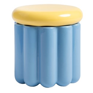 &amp;klevering Charlo Voorraadpot Blue