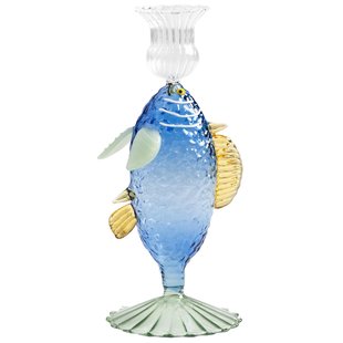 &amp;klevering Fish Kandelaar Blue