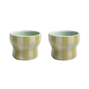 &amp;klevering Circus Espresso Mok Set Van 2 Groen