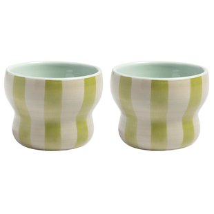 &amp;klevering Circus Koffie Mok Set Van 2 Groen