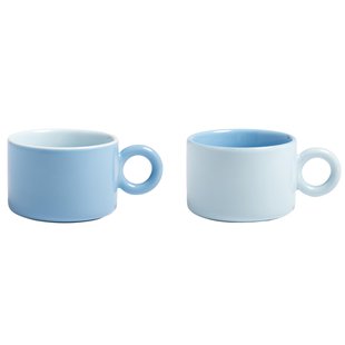 &amp;klevering Chiquito Koffie Mok Set Van 2 Blauw