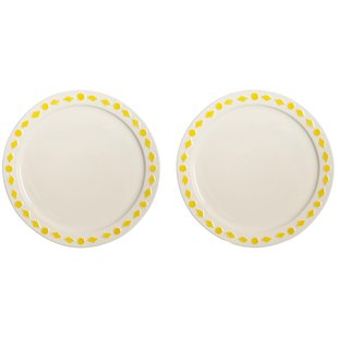 &amp;klevering Folk Schaal&Oslash;27,5 Set Van 2 Yellow