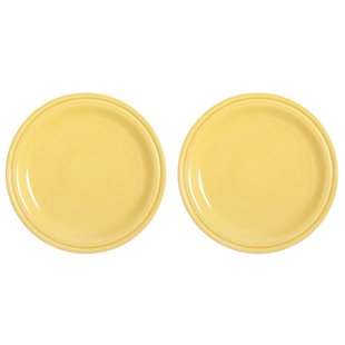 &amp;klevering Mochi Dinerbord&Oslash;22,5 Set Van 2 Yellow