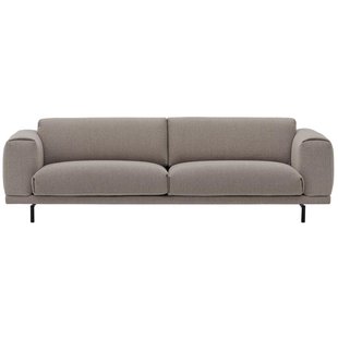 Muuto Rest 3-zits Bank Zwart Onderstel Hearth 6