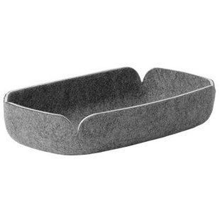Muuto Restore Tray Opbergmand 28x15,5 Grey M&eacute;lange