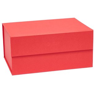 OYOY Hako Opbergdoos A5 24x17 Cherry Red