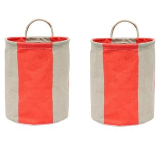 OYOY Kara Opbergmand Small Set Van 2 Cherry Red