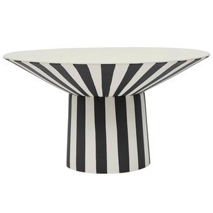 OYOY Toppu Centerpiece Schaal High White/Black