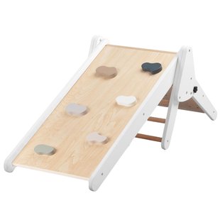 Sebra Sebra 2-in-1 Klim- En Glijbaan Classic White