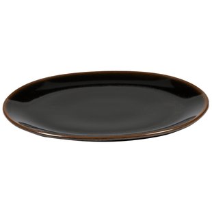 Serax Out Of Lines By Uncharted Dinerbord&Oslash;27,5 Black Brown