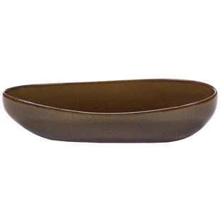 Serax Out Of Lines By Uncharted Serveerschaal 36x17 Ocher