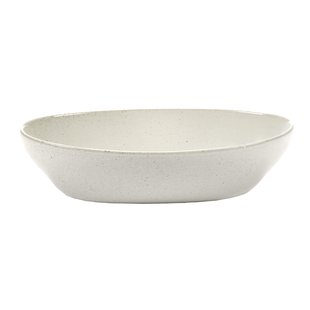 Serax Out Of Lines By Uncharted Serveerschaal Ovaal 23x12 Off White