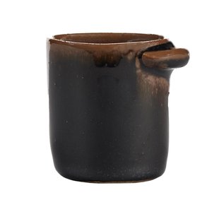 Serax Out Of Lines By Uncharted Espresso Mok Black Brown